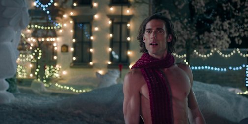 Dustin Milligan as Jack Snowman in Hot Frosty.