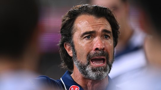 Geelong coach Chris Scott.