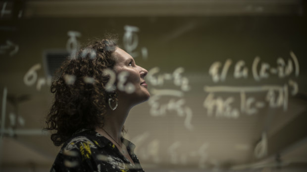 Two women and 80 men in science courses. Kat is out to change that