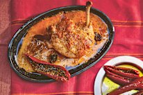 Sarina Kamini's 60-minute chicken thigh coconut curry.
