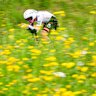 Tadej Pogacar from Slovenia of UAE Team Emirates XRG in action during the prologue, a 3,2 km race against the clock at the 79th Tour de Romandie UCI World Tour Cycling race, in Villars-sur-Glane, Switzerland.