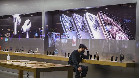 Apple said it would temporarily close its 42 stores in China. Many businesses are asking staff to work from home.