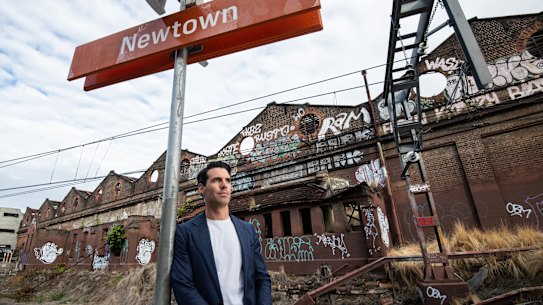 City of Sydney Labor councilor Zann Maxwell put forward the motion at Monday's council meeting. He wants the dilapidated tram depot to be repurposed for the community. 
