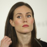 Finland’s former prime minister Sanna Marin.