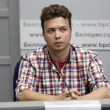 Belarusian dissident journalist Raman Pratasevich.