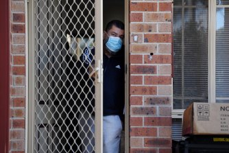 Imad Raad’s whole family now has COVID-19 at home in Greenacre, after their son never received a text from health telling him he had tested positive.