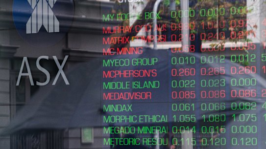 The ASX has lagged sharemarkets overseas.