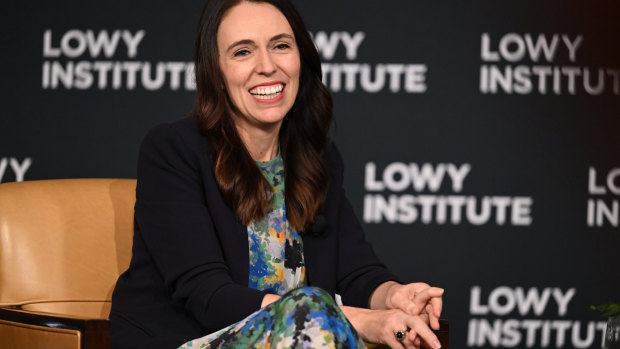 New Zealand Prime Minister Jacinda Ardern told the Lowy Institute the Pacific region needed to be “free from coercion” and that the investment in the region “should be of high quality”.