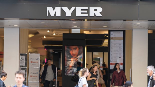 Myer will close all stores for four weeks.