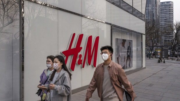 Chinese consumers have been told to boycott clothing brands H&M and other Western products.