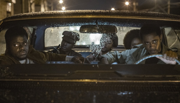 Daniel Kaluuya (left) and Lakeith Stanfield (driving) in Judas and the Black Messiah. 