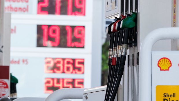 Petrol prices have surged, putting more pressure on inflation.