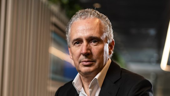 Telstra boss Andy Penn says the latest financial results are a “turning point”.