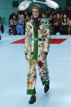 Gucci has been showing men's and women's clothing together for several seasons.