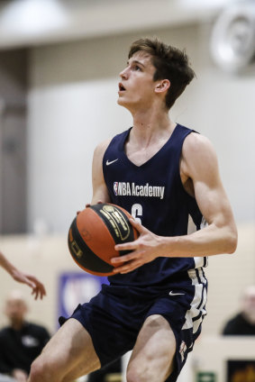 Canberra product and NBA Global Academy guard Hunter Clarke.