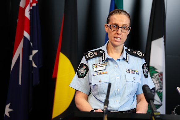 AFP deputy commissioner of national security investigations Hilda Sirec.