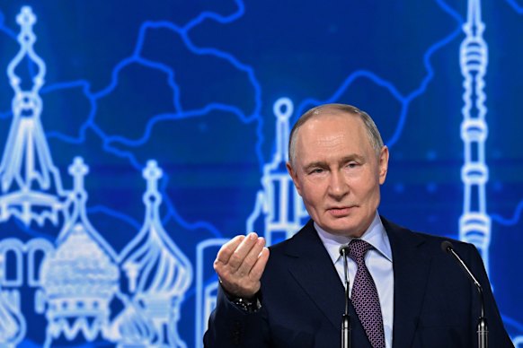 As he continues the war in Ukraine, Russian President Vladimir Putin is presiding over an administration also influencing the Middle East war.