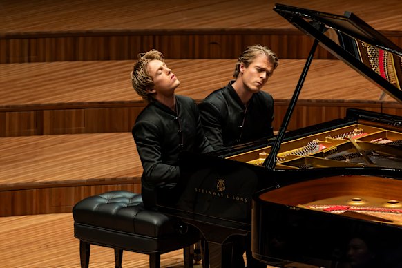 Lucas and Arthur Jussen at the Opera House.