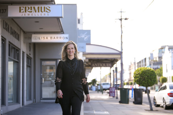 Fashion retailer Lisa Barron says High Street Armadale’s loyal following and quality shops, dining and drinking options are the key to its enduring appeal.