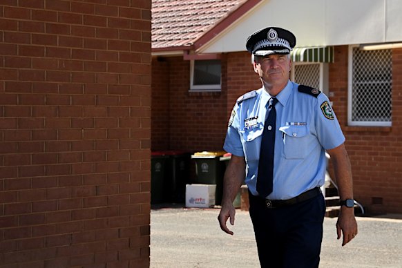 Andrew Holland, vice-comissário da Polícia de Nova Gales do Sul.