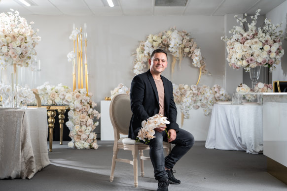 Wetherill Park wedding florist John Emmanuel says the wedding industry is approaching a “new normal” after months of postponement chaos.