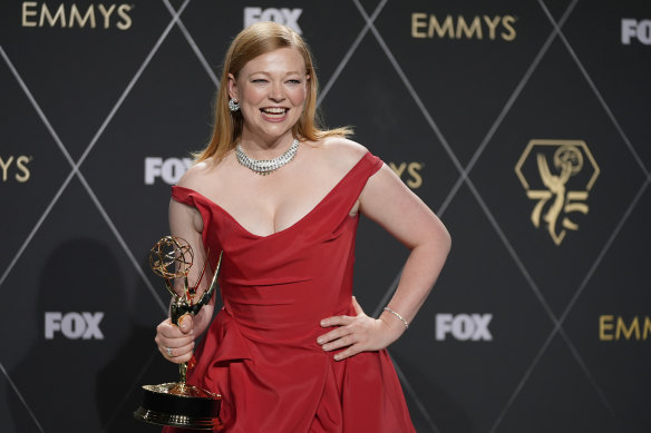 Australia’s Sarah Snook finally has an individual Emmy. 