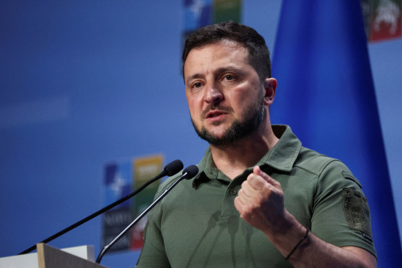 Ukrainian President Volodymyr Zelensky was elected on an anti-corruption pledge. 