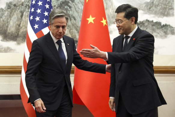 ABD Dışişleri Bakanı Antony Blinken, Haziran ayında Pekin'de Çin Dışişleri Bakanı Qin Gang ile bir araya geldi.