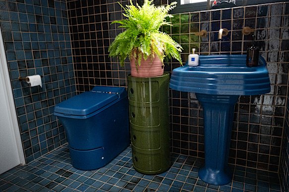 There is no sewer connection and the main taps are turned off; an incincerating toilet is water-free.