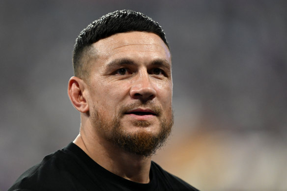 Sonny Bill Williams at the Rugby World Cup in France.