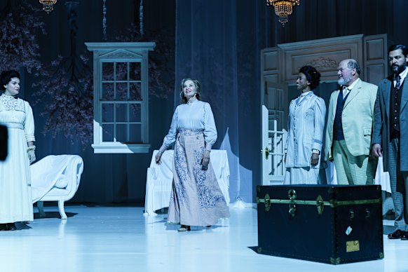 Jessica Lange in a scene from The Great Lillian Hall.
