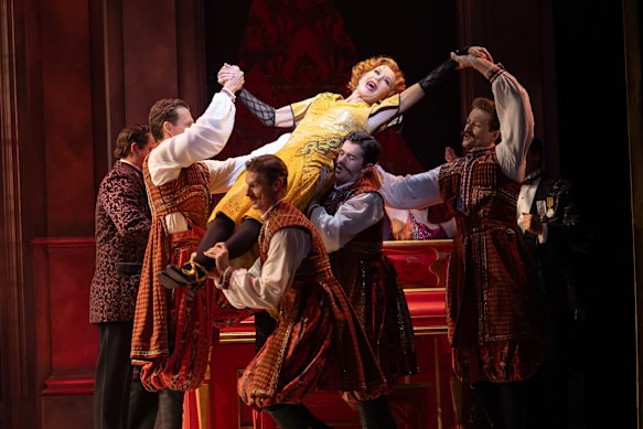 Rhonda Burchmore excels as Lily. 