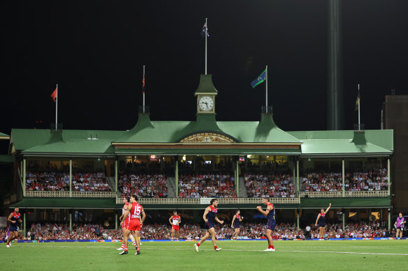 Opening round kicked off with a full house at the SCG when the Swans played Melbourne.
