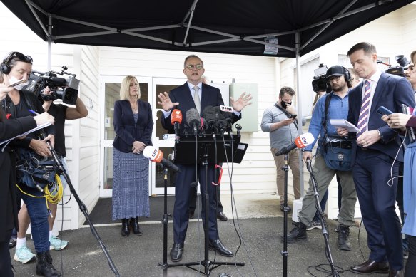 Opposition Leader Anthony Albanese said he’s shaking off Monday’s snafu.
