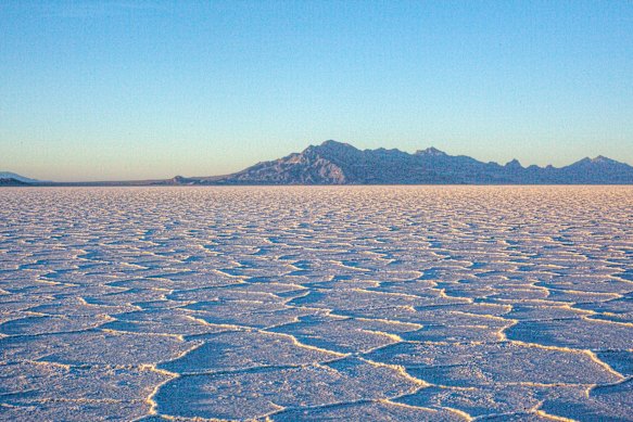Utah’s vast Great Salt Lake is only 30 minutes from Salt Lake City, the landlocked state’s capital.