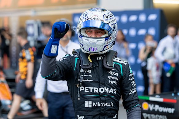 Kimi Antonelli takes pole… again. 