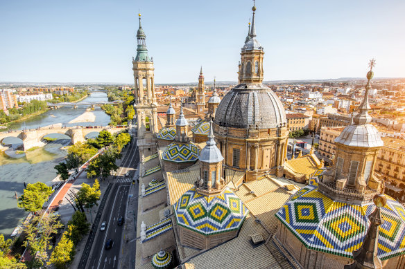 Ready for the spotlight: Zaragoza, Spain.