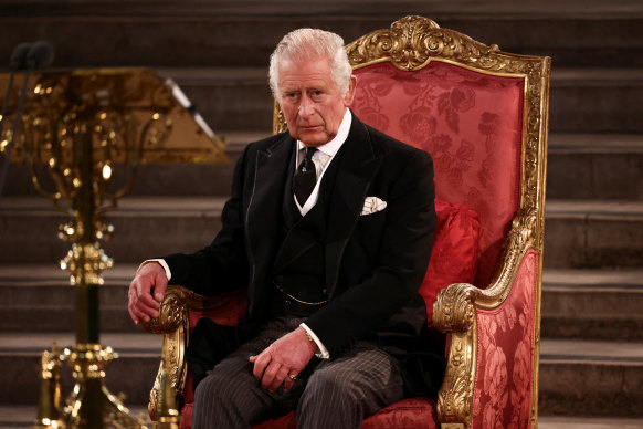 King Charles III addressed MPs for the first time ask King.