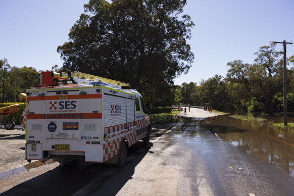 Residents in Bedgerabong and surrounds may be cut off from nearby towns such as Forbes, pictured, for up to five weeks.