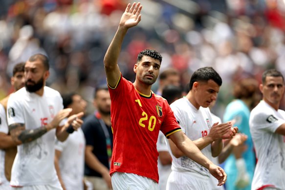 Mehdi Taremi has already done a shirt swap.