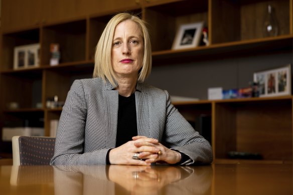 Minister for Finance and Women Katy Gallagher.