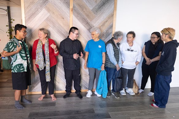International students are connected with seniors under the Being a Melburnian program.