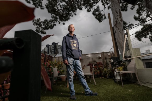 Richard Clarke said a tree outside his Darlinghurst home had caused extensive damage to his property.
