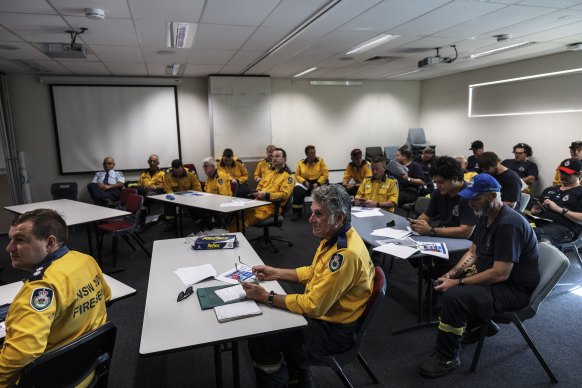 RFS have volunteers gathered at Coffs Harbour today before attempting to reach Lismore.