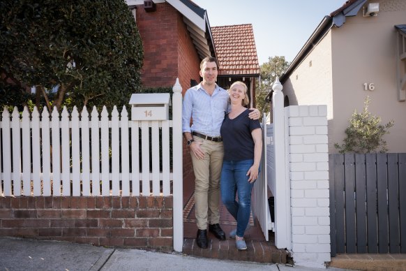 Tim Wolfenden and Caroline Knight are selling their Leichhardt house.
