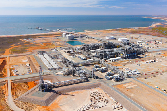 Wheatstone production has been cut by about 25 per cent.