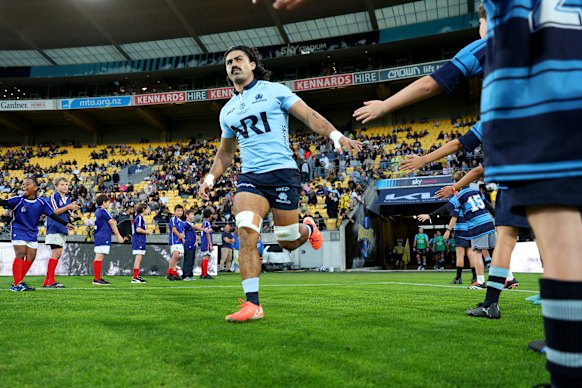 Charlie Gamble is back in action for the Waratahs.