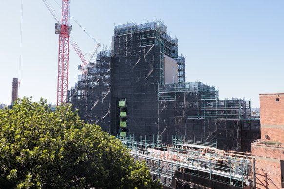 The brutalist-designed Sirius building is currently being renovated. It was sold to private developers in 2019 for $150 million.