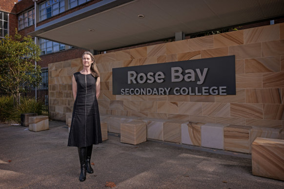 Kara Mikler, president of the Rose Bay Secondary College P&C, was successful in receiving a community building partnership grant for the school’s toilet upgrades.