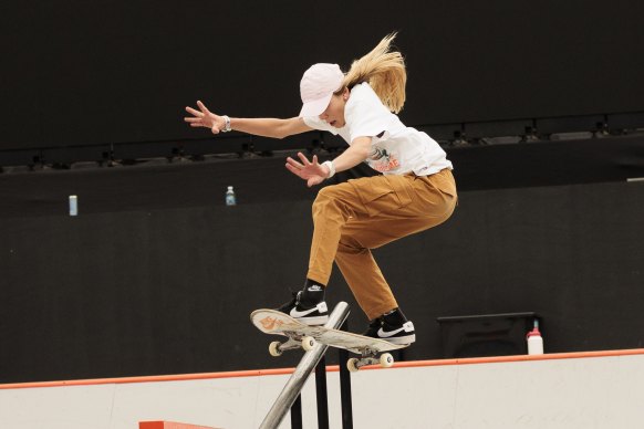 Teenage skating sensation Chloe Covell is closing in on her Olympic dream.